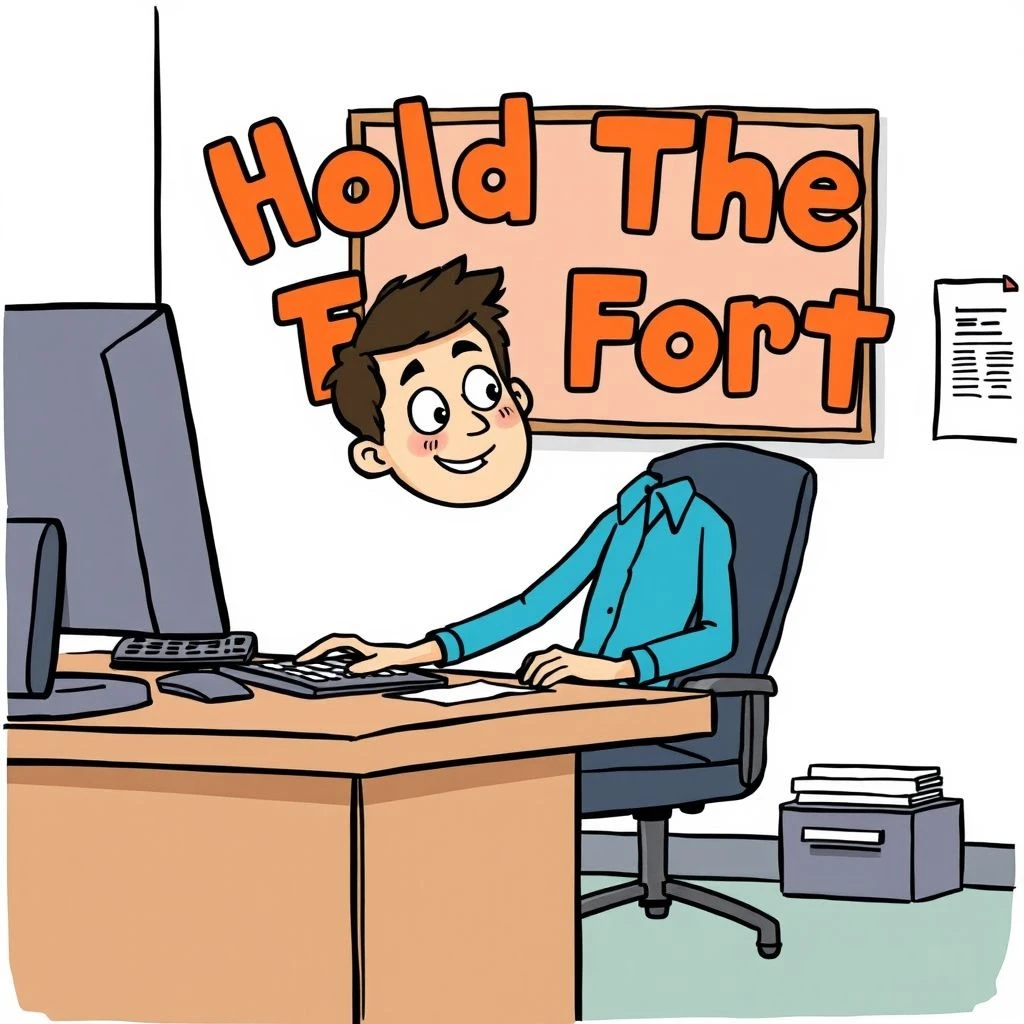 Dominando Hold The Fort Significado Uso Ejemplos en Modismos Ingleses