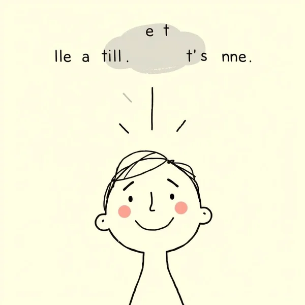 Image of a person looking hopeful with the text "Keep One's Chin Up" overlaid