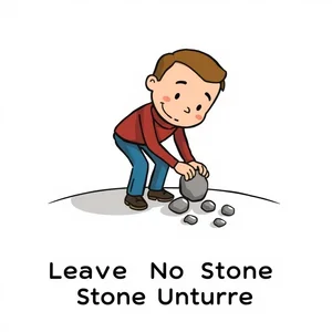 Entendiendo "Leave No Stone Unturned" Tu Guía Esencial