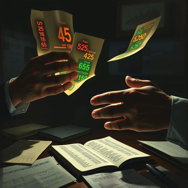 Image related to finance and juggling, titled: Demystifying Jjggle The Books and the idiom "juggle the books"