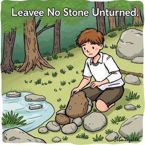 Hiểu Về "Leave No Stone Unturned" Thành Ngữ Tiếng Anh Thiết Yếu Này