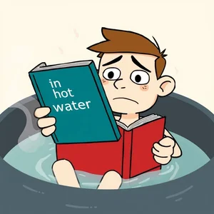 In Hot Water' Significado Uso e Exemplos Guia para Estudantes de Inglês
