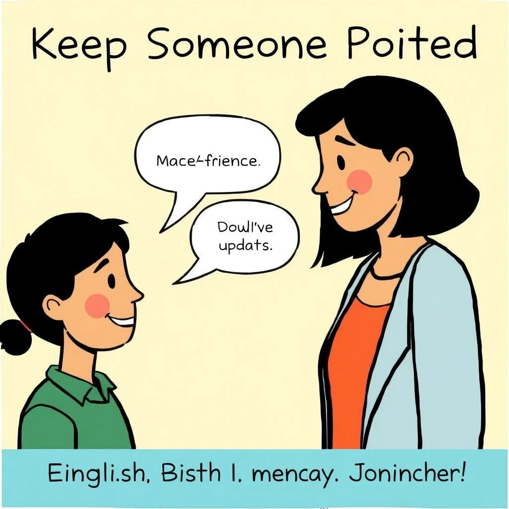 Keep Someone Posted Significado Uso e Exemplos para Aprendizes Inglês