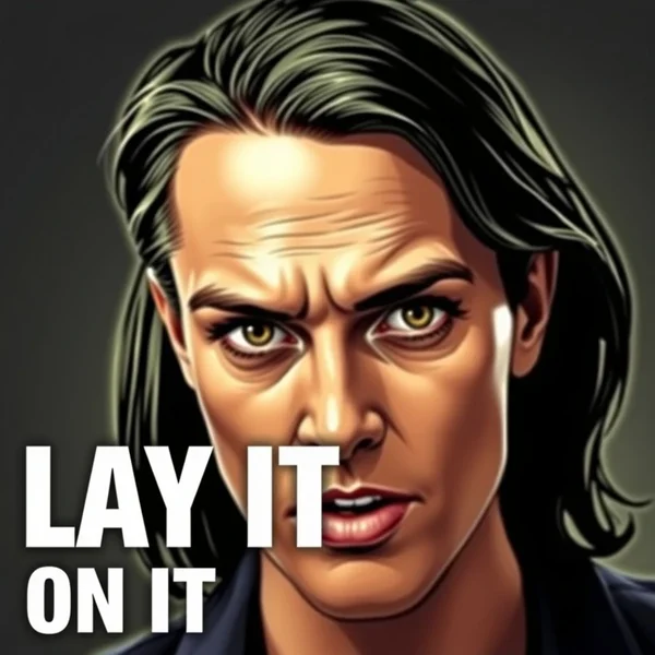 Man speaking directly to illustrate Lay It On The Line