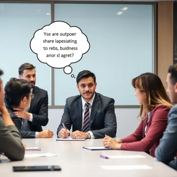 Image showing a person speaking without sincerity, illustrating the concept of Lip Service