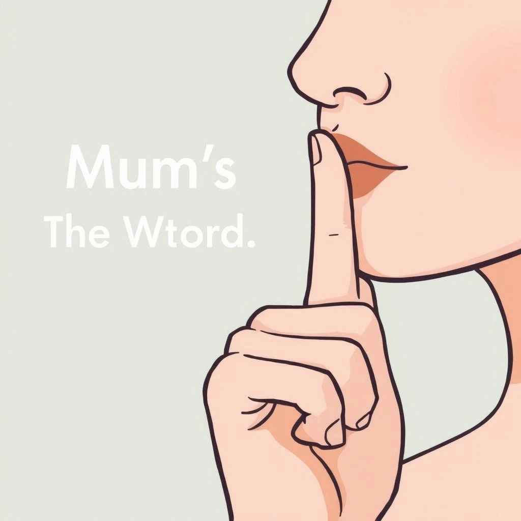 Mum's The Word Um Guia Para Este Idioma Inglês Sobre Segredo