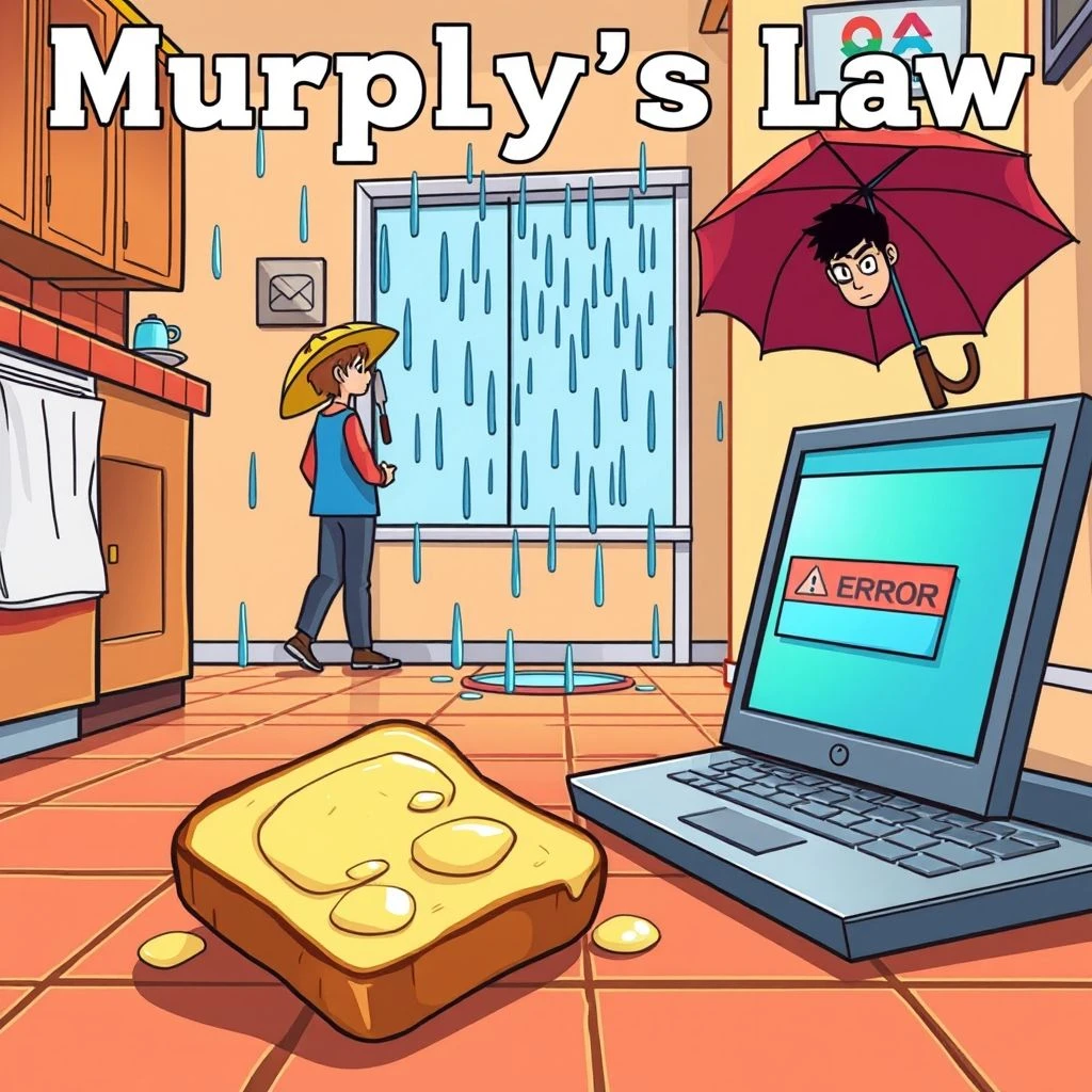 Hiểu Murphy's Law Thành ngữ Tiếng Anh Về Rủi Ro Thường Ngày