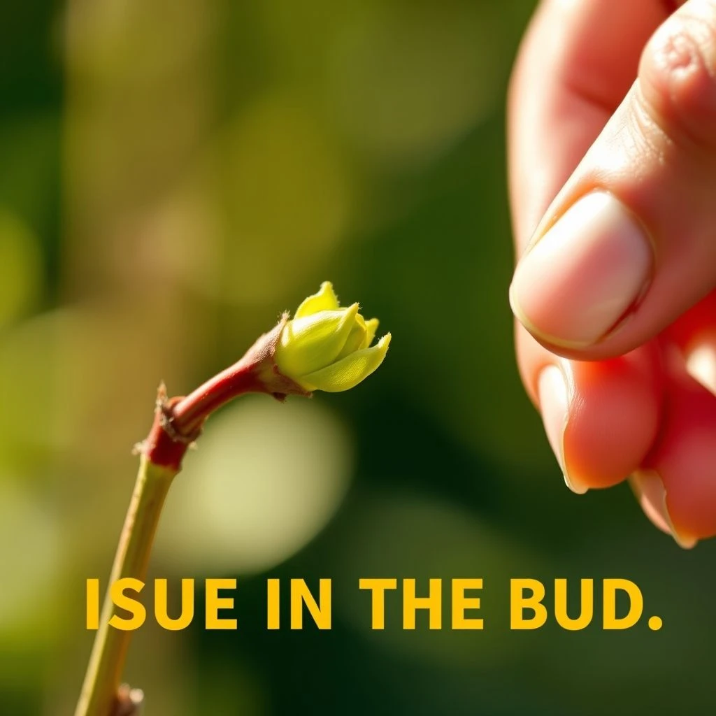Dominando Nip Something In The Bud Este Modismo Esencial del Inglés