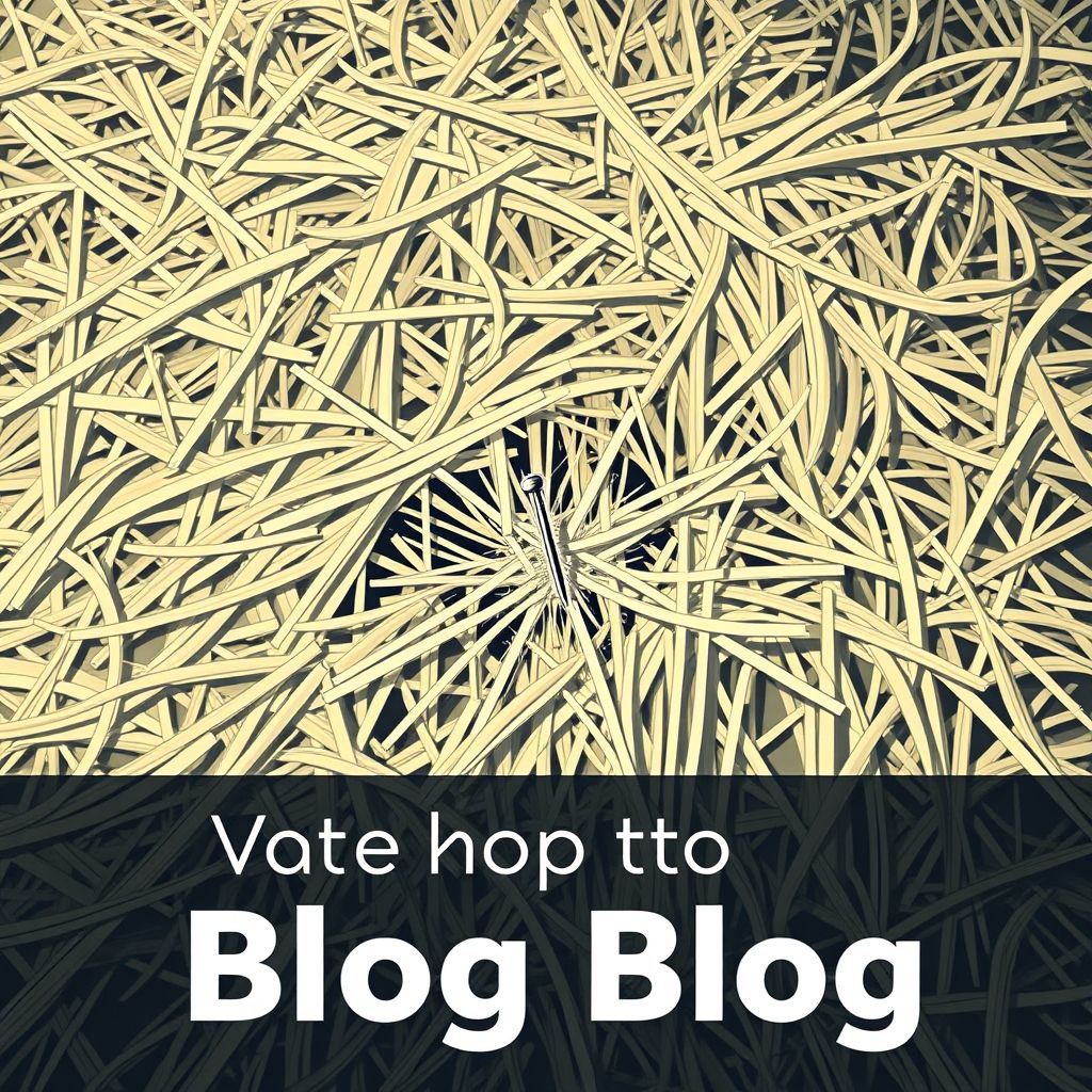 Needle In A Haystack: Giải Mã Thành Ngữ Tiếng Anh Về Difficult Search