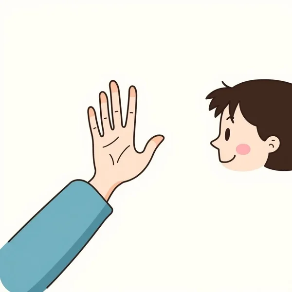 A person politely declining something, illustrating the idiom Not My Cup Of Tea