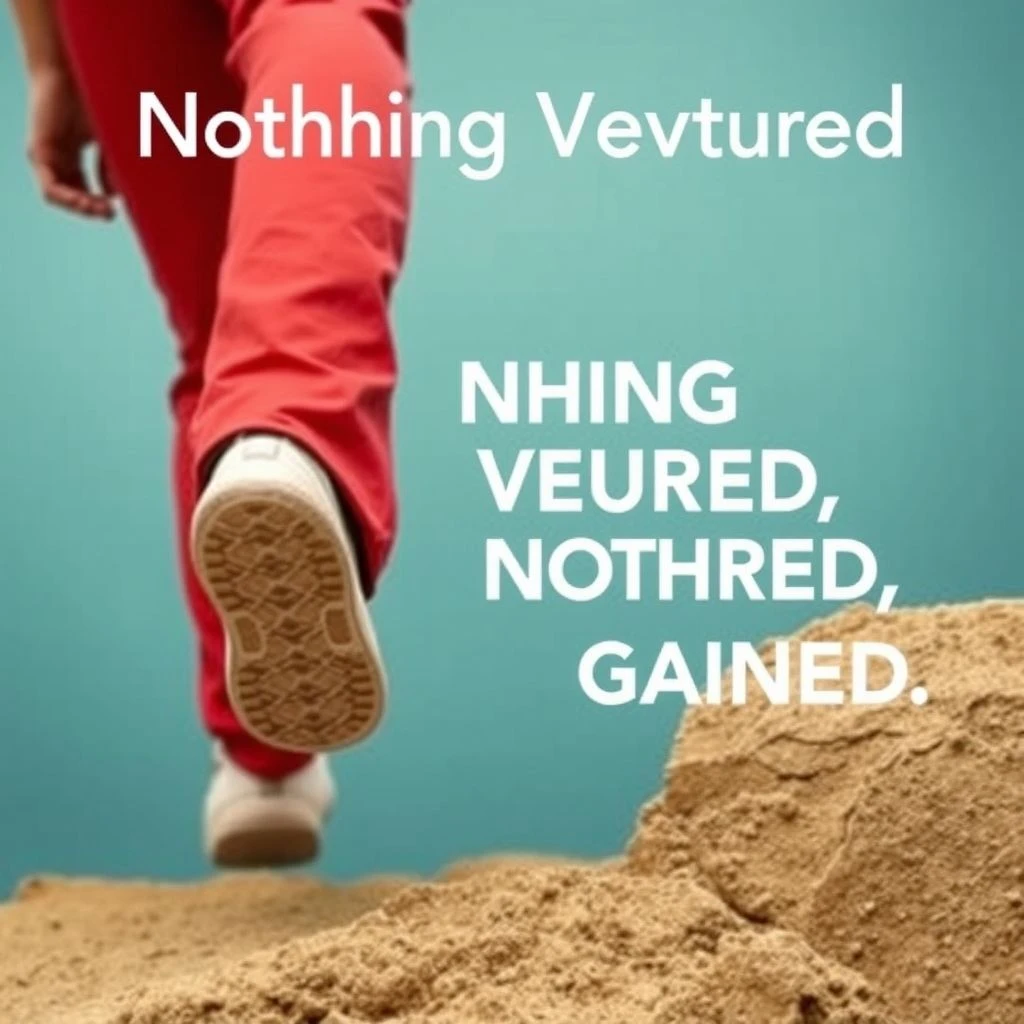 Entendiendo el Modismo 'Nothing Ventured, Nothing Gained' Para Estudiantes