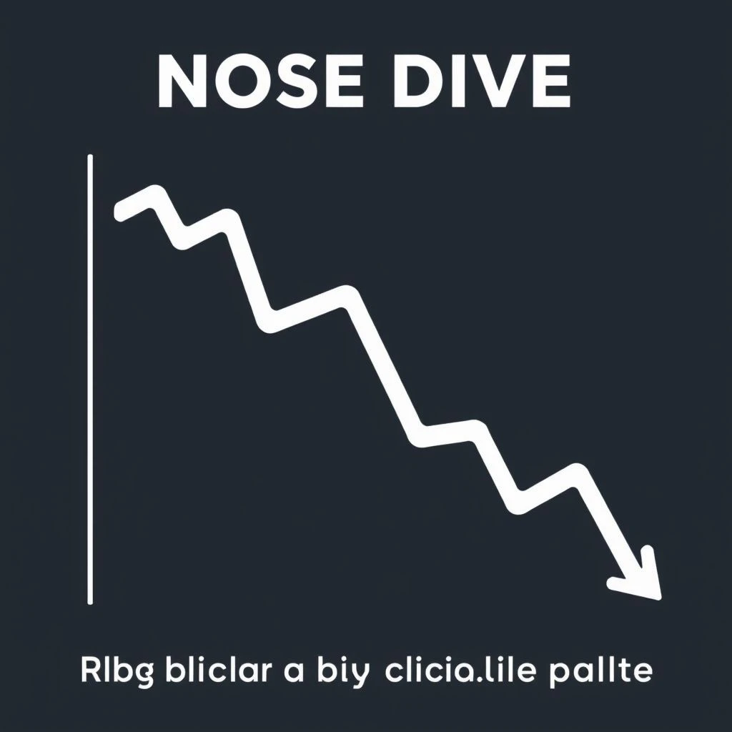 Compreendendo o Idioma Nose Dive significado e uso em inglês