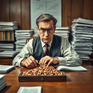 「Bean Counter」の解読：英語イディオムの本当の意味とは？使い方・例文