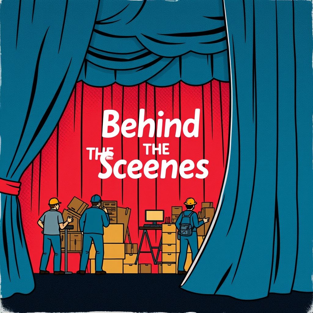 Behind The Scenesとは？意味、使い方、例文：英語学習者のための徹底ガイド