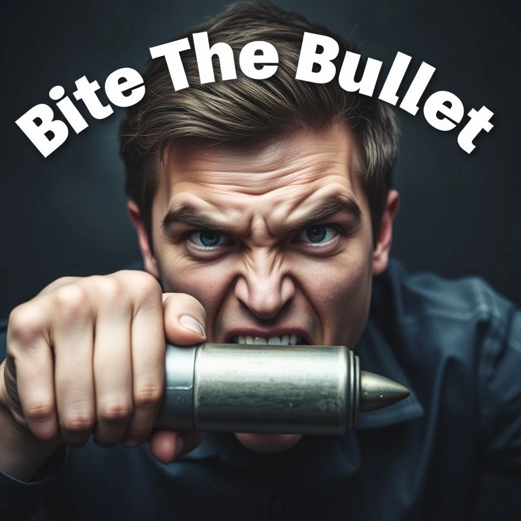 Bite The Bullet 이해하기: 어려운 상황에 대처하는 영어 관용구 마스터하기