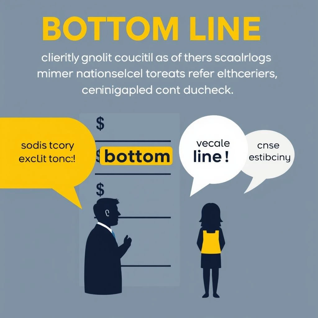 Bottom Line' Anlamı ve Kullanımı: İngilizce İdiomlar Rehberi