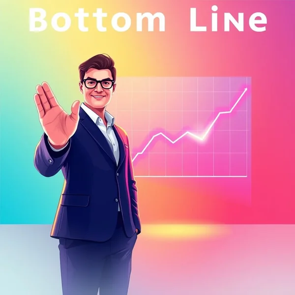 Image title: Understanding the Bottom Line idiom in English