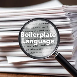 Boilerplate Language: Cos'è, Quando e Come Usarlo in Inglese Professionale