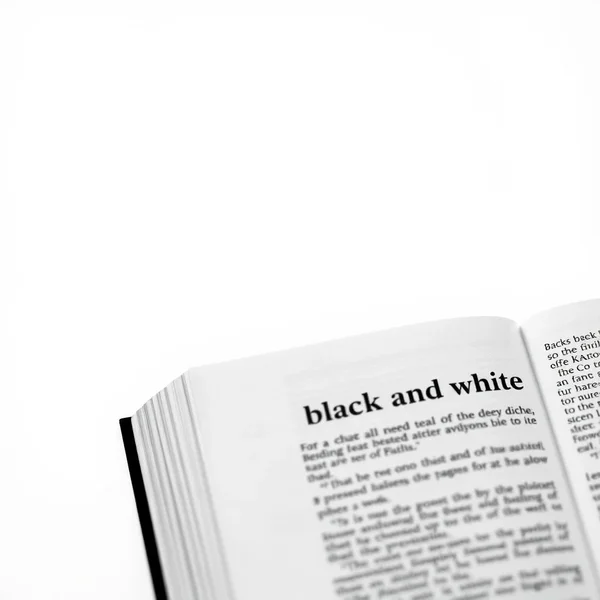 Comprendre l’idiome Black And White