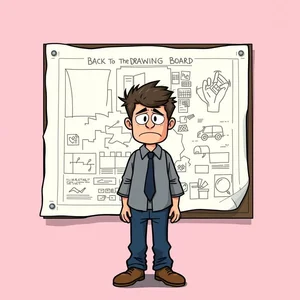 英語イディオム「Back To The Drawing Board」とは？意味・使い方を徹底解説