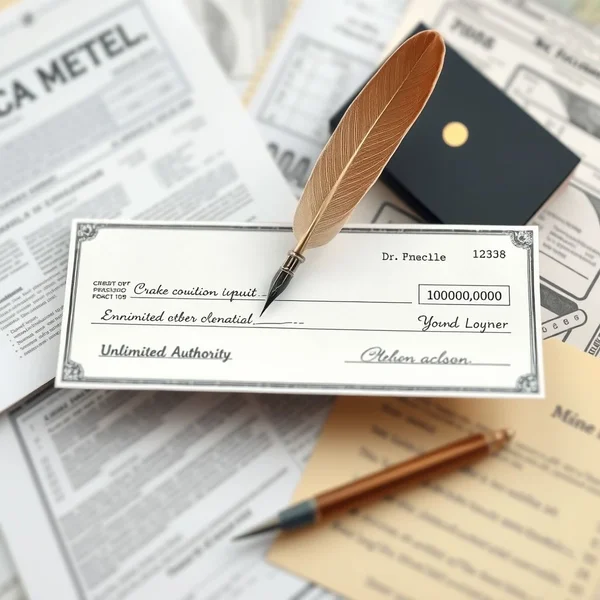 Het begrijpen van de betekenis van de uitdrukking Blank Check