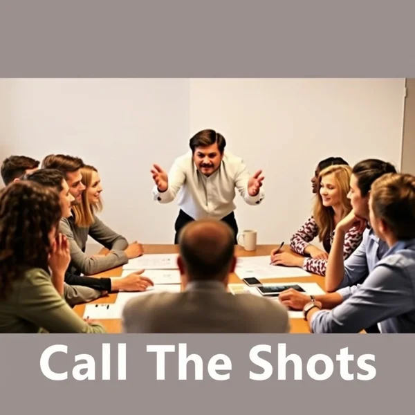 Pelajari arti dan penggunaan idiom Call The Shots