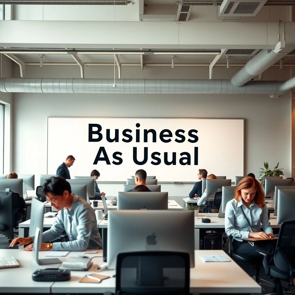 Освоение Business As Usual: значение, использование и примеры в английском