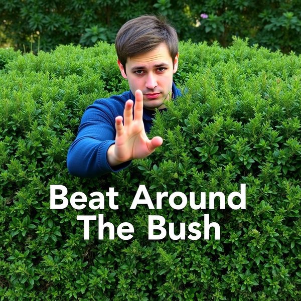 Понимание идиомы Beat Around The Bush для улучшения разговорного английского