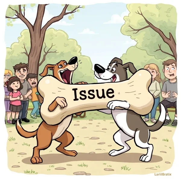 Understanding the idiom Bone Of Contention