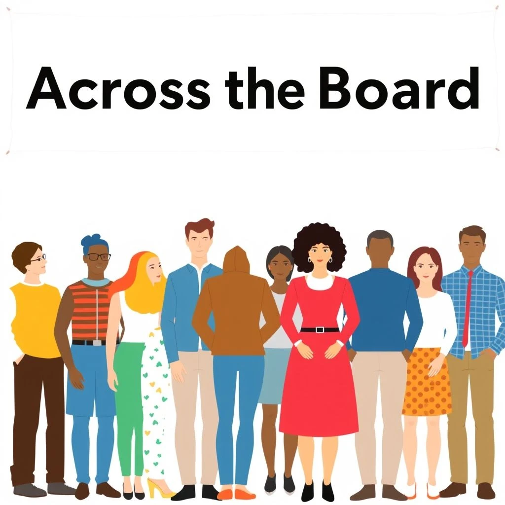 Verstehen von 'Across The Board': Bedeutung & Verwendung im Englischen