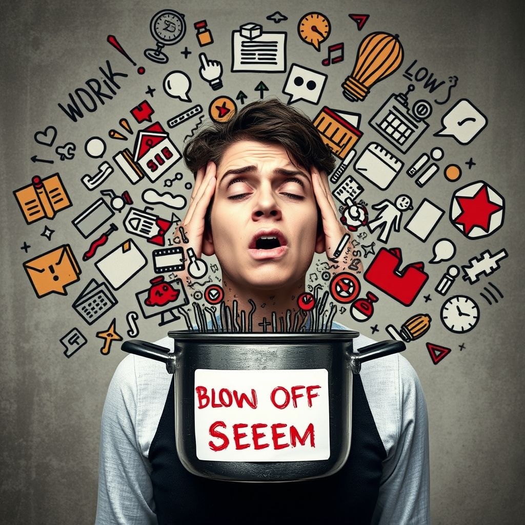 إتقان تعبير Blow Off Steam: دليل شامل للتعبير عن الإحباط بالإنجليزية