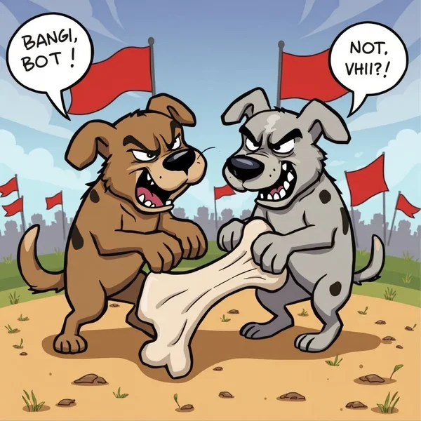 Understanding the idiom Bone Of Contention