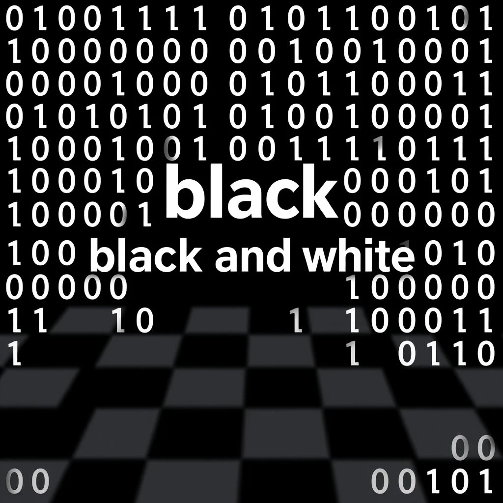 ความเข้าใจในสำนวน Black And White: ความหมายที่ชัดเจนในสำนวนภาษาอังกฤษ