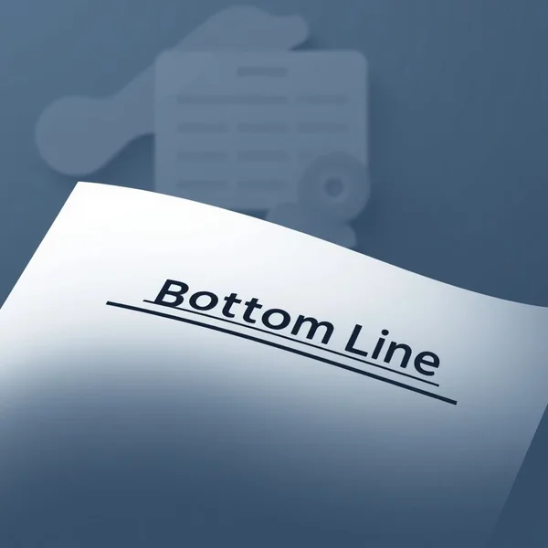 图片标题：理解英语中的Bottom Line习语