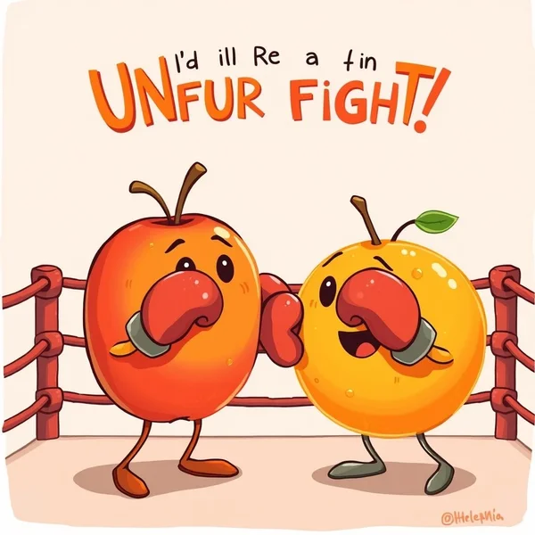 Understanding the idiom Compare Apples And Oranges