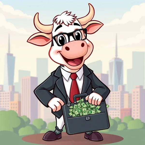 Cash Cow 관용구를 설명하는 이미지