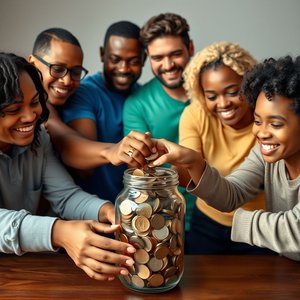 「Chip In」とは？意味、使い方、例文を徹底解説！イディオムを理解する