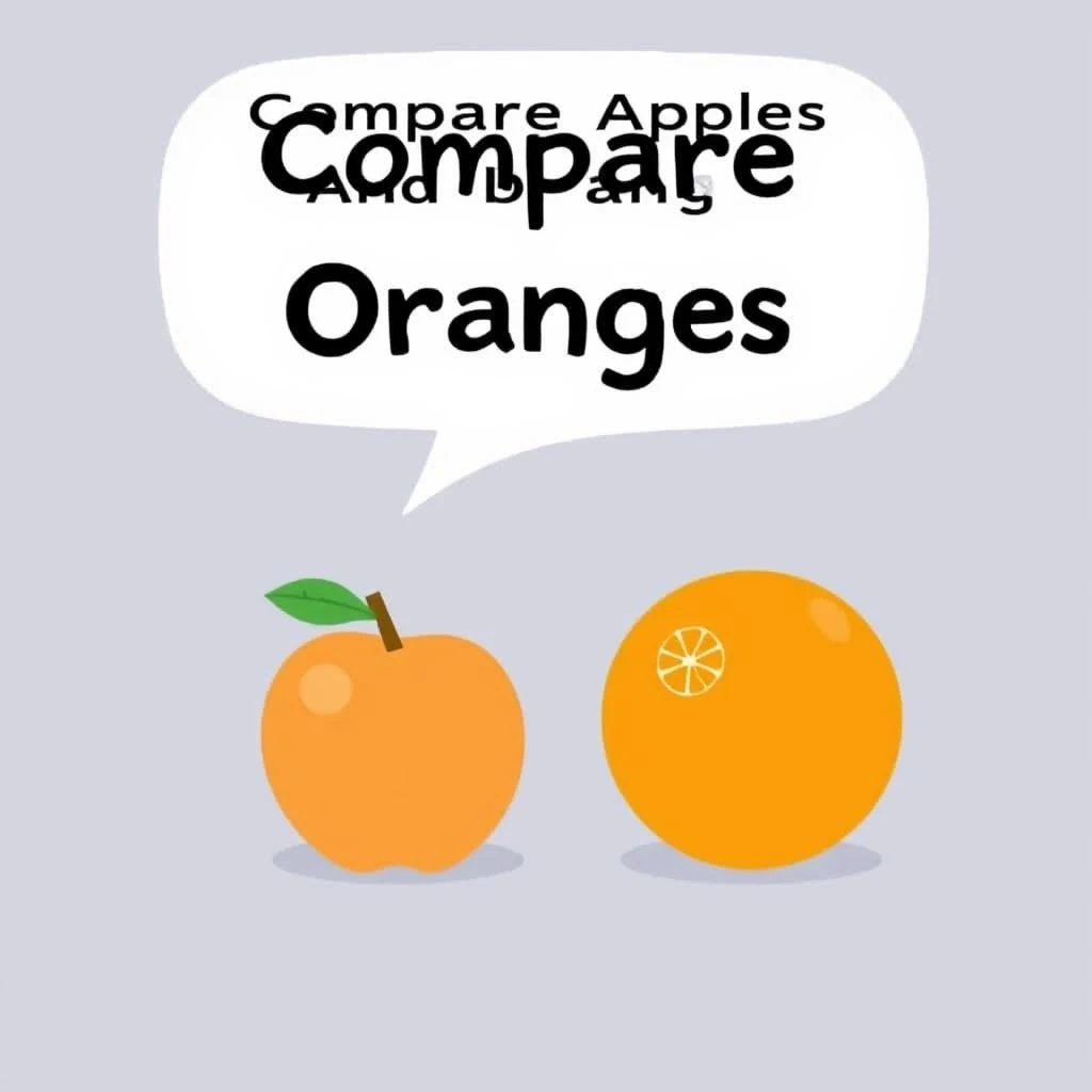 "Compare Apples And Oranges" İfadesini Anlamak: İngilizcede Temel Bir Deyim