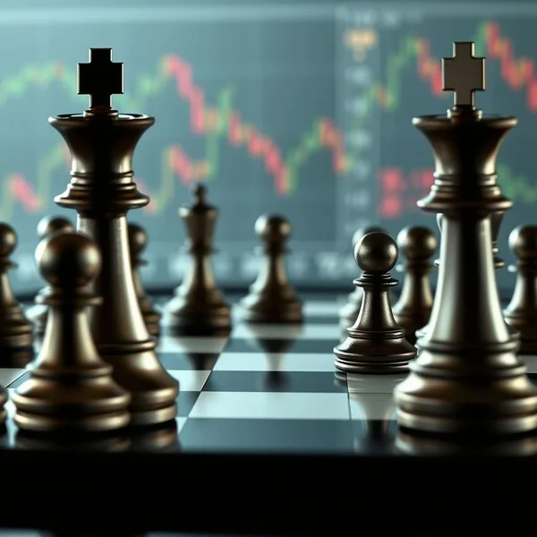 A visual representation of how a company can Corner The Market in a specific industry
