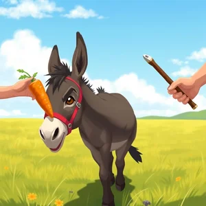 Das Carrot And Stick Approach: Englisches Idiom für Motivation verstehen