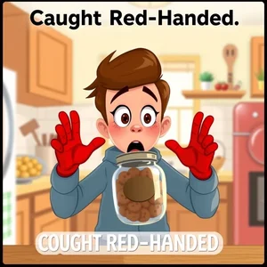 Понимание Caught Red-Handed: Значение и использование английской идиомы
