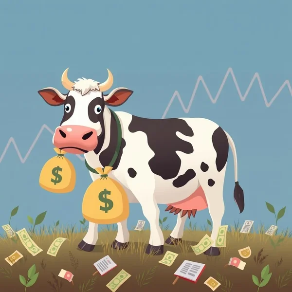 Image explaining the idiom Cash Cow