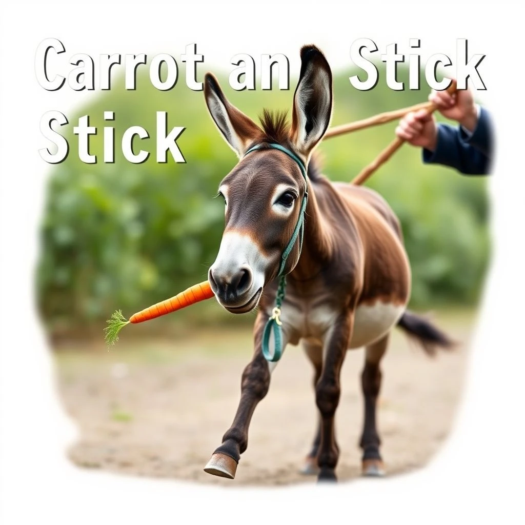 Carrot And Stick Approach 이해하기: 동기 부여 영어 관용구 완벽 가이드