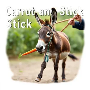 Carrot And Stick Approach 이해하기: 동기 부여 영어 관용구 완벽 가이드