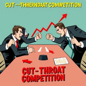 理解Cut-Throat Competition驾驭激烈商业英语表达，一学就会地描述极端竞争情景