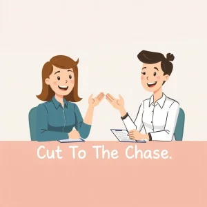 Cut To The Chaseを使いこなす 英語で直接的なコミュニケーションができる必須イディオム解説 Cut To The Chase