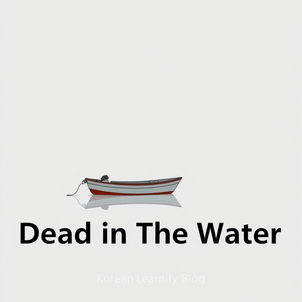Dead In The Water 이해하기 영어 관용구의 의미와 실제 사용법 안내