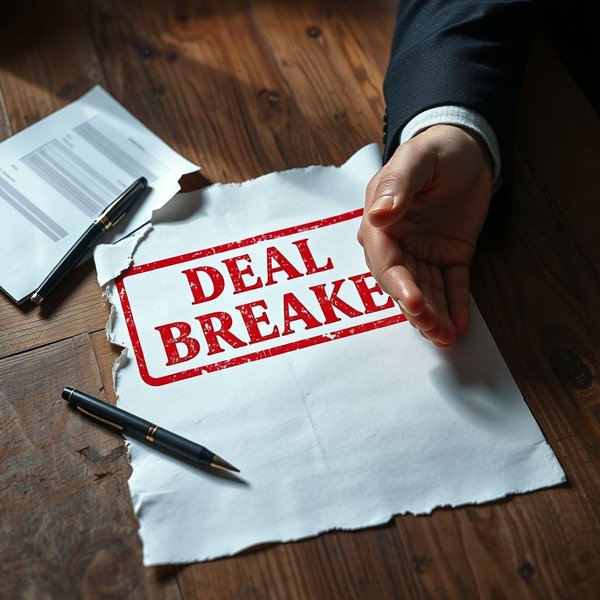 Image of a broken chain representing a "Deal Breaker"