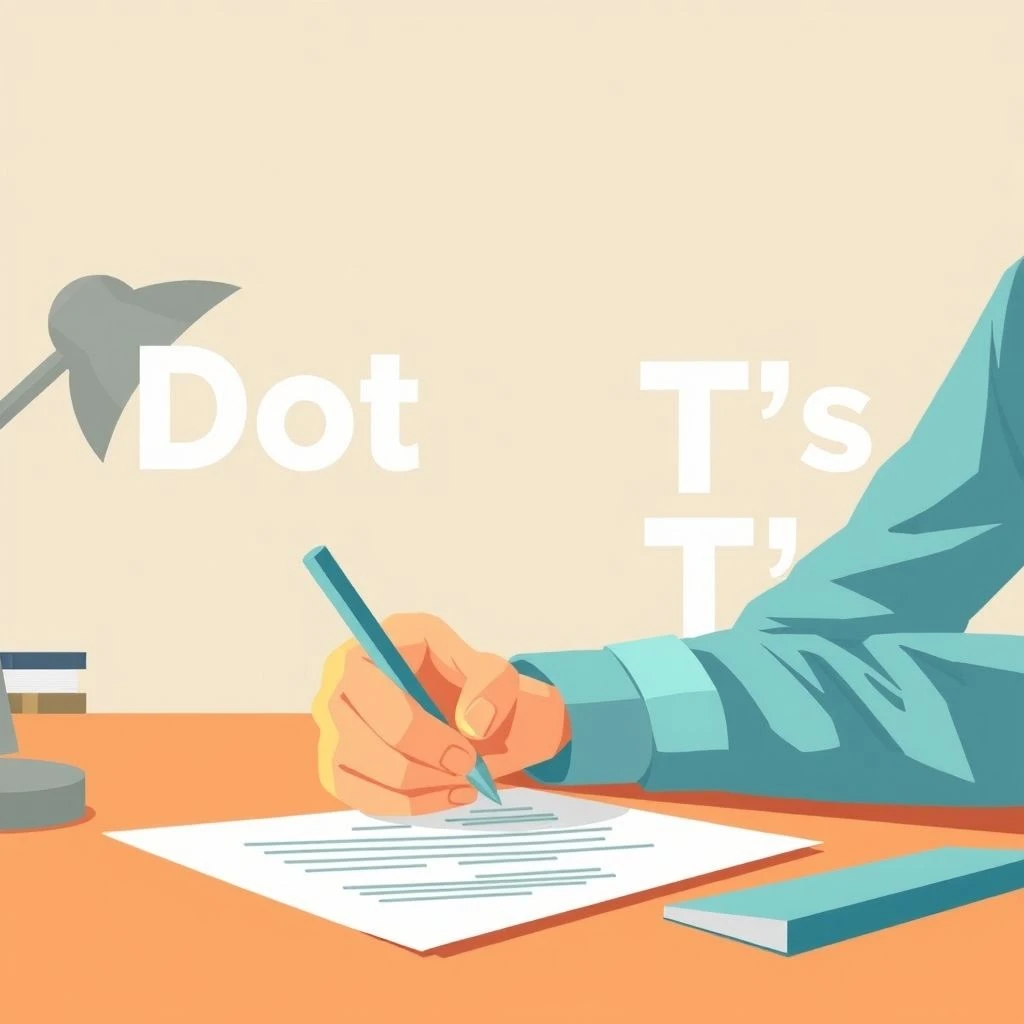 "Dot The I's And Cross The T's" 완전 정복 꼼꼼함을 위한 필수 영어 관용구