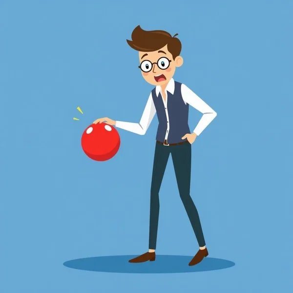 Understanding the idiom Drop The Ball - a visual representation
